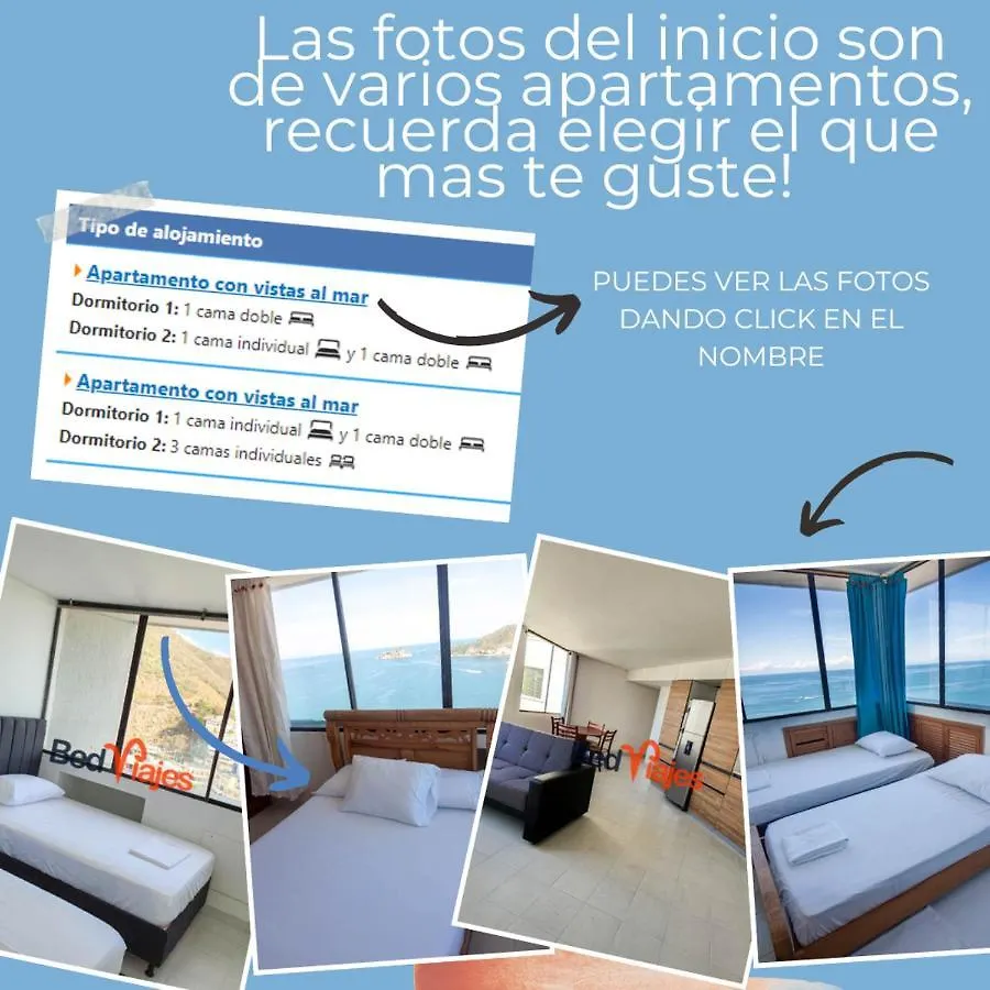 Apartment Apartamentos Santamaria Del Mar - Bedviajes Santa Marta